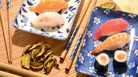 Sushi bar 스톡 동영상 32346878