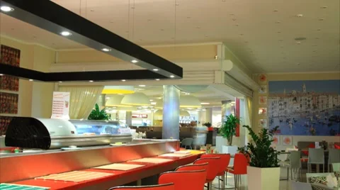 Sushi bar timelapse 库存影片 8577063