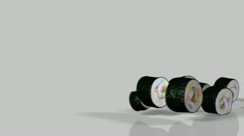 Sushi Bounce 스톡 동영상 22102086