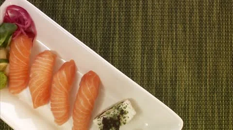 Sushi, close-up Stock Footage 11286400