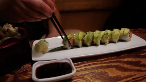 Sushi dinner 動画素材 268138399