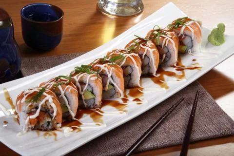 Sushi dish Stock Photos