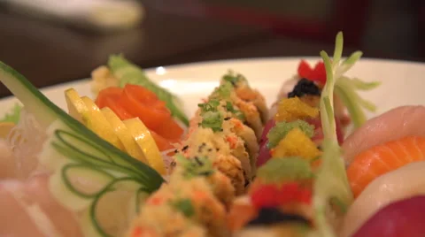 Sushi Stock Footage 59528060