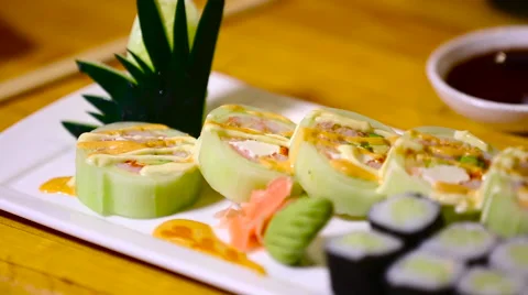 Sushi Stock Footage 62788872