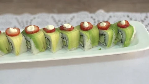 Sushi Stock-Footage 74598119