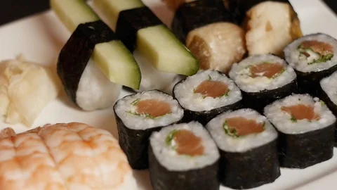 Sushi Stock Footage 89663293