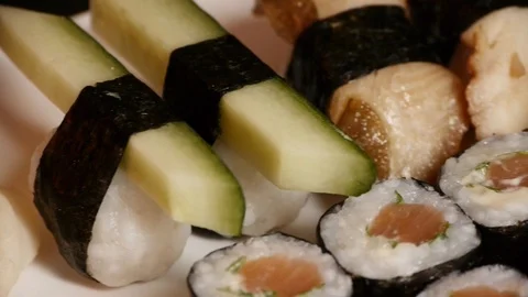 Sushi Stock Footage 89663480