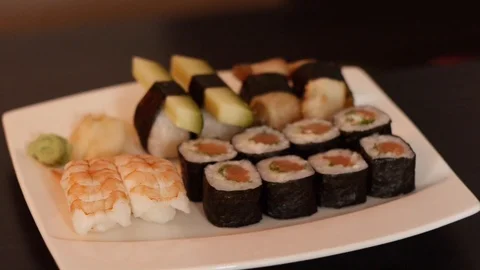 Sushi Stock Footage 89663582