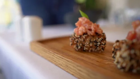 Sushi Stock Footage 128442724
