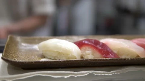 Sushi Video stock 130203353