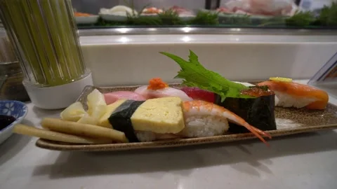 Sushi Video stock 130203404