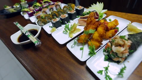 SUSHI Stock Footage 304617499
