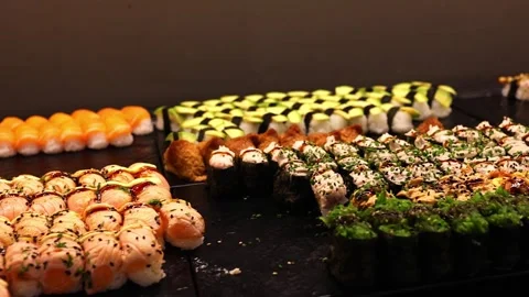 Sushi Stock Footage 318416393