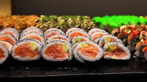 Sushi Stock Footage 318459695