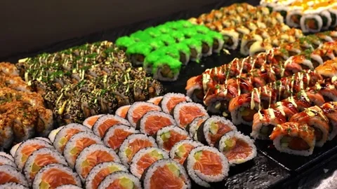 Sushi Stock Footage 318460853