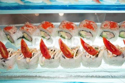 Sushi, gourmet Stock Photos