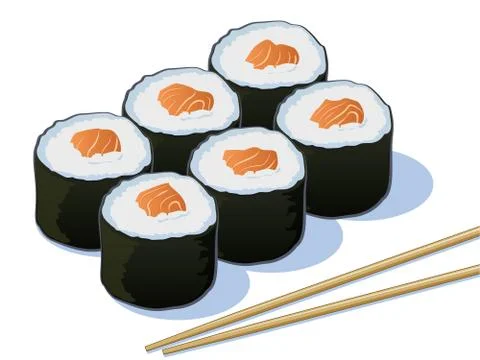 Sushi Stock Illustration