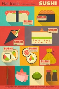 Sushi Stock-Illustration