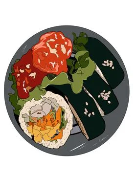 Sushi Stock Illustration