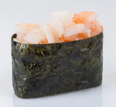 Sushi isolated on white Stock Photos
