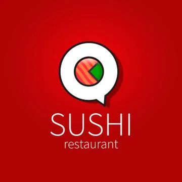 Sushi logo Stock Illustration