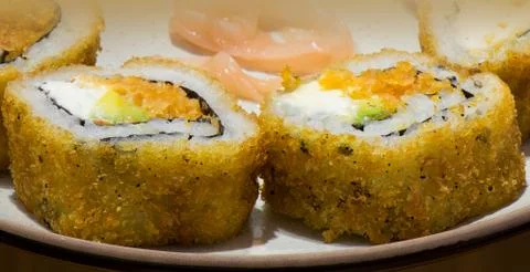 Sushi macro Stock Photos