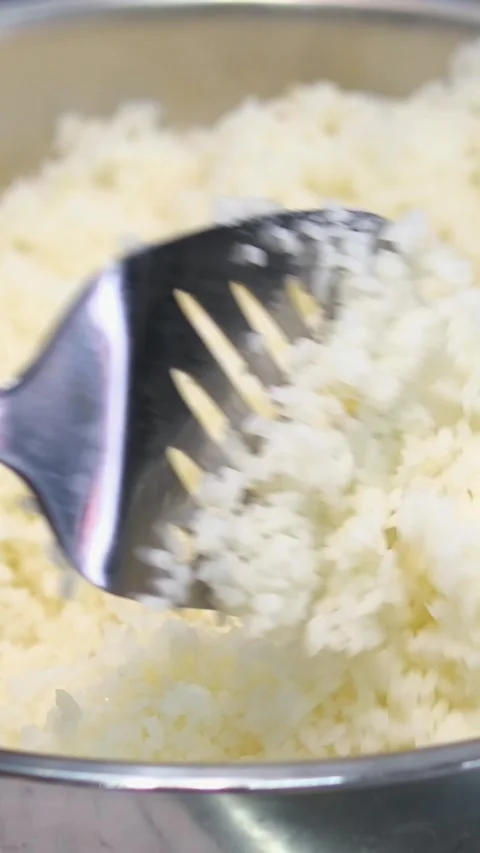 Sushi making process Master class. Step by step Video set male chef makes sushi Stock Footage 282080196