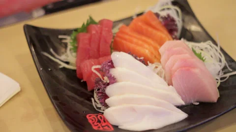 Sushi plate Stock-Footage 47754597