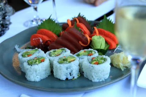 Sushi Plate Stock Photos