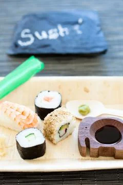Sushi plate Foto stock