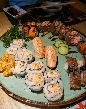 Sushi plate Фото