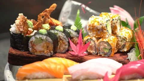 Sushi platter Vidéo 103986629