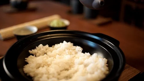 Sushi preparation Stock Footage