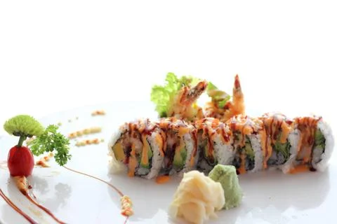 Sushi with presentation Stock Photos