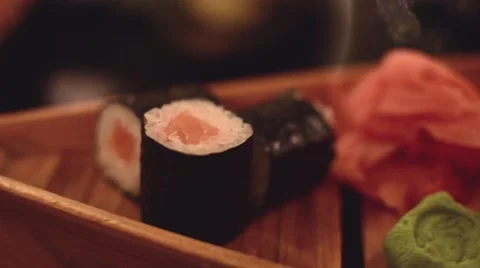 Sushi restaurant Stock Footage 58800049