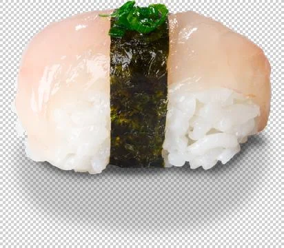 Sushi Roll on isolated background Stock Photos