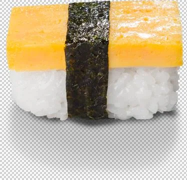 Sushi Roll on isolated background Stock Photos
