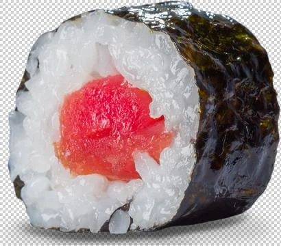 Sushi Roll on isolated background Stock Photos