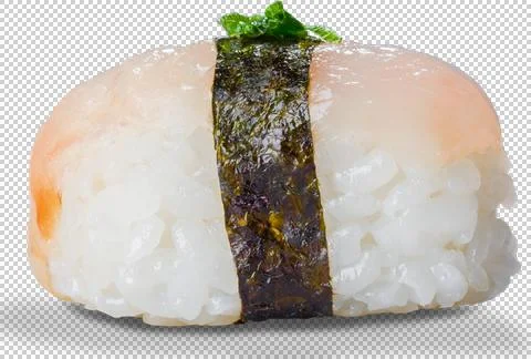 Sushi Roll on isolated background Stock Photos