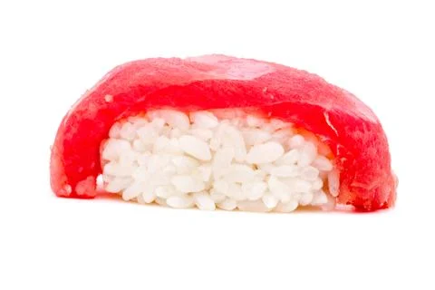 Sushi roll isolated on white Foto stock