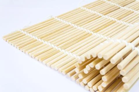 Sushi roll mat Stock Photos