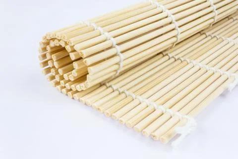 Sushi roll mat Stock Photos