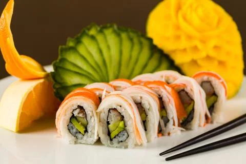 Sushi roll Stock Photos
