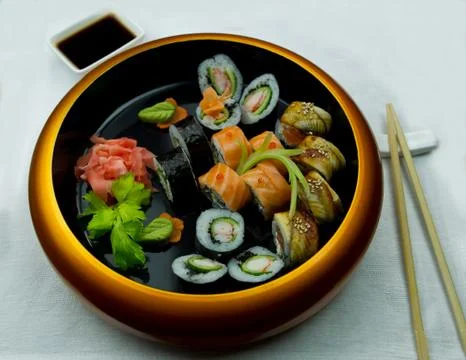 Sushi Roll Stock Photos
