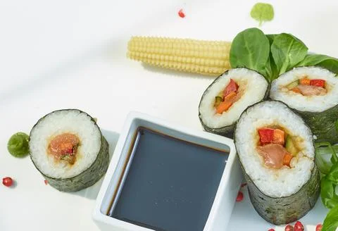 Sushi roll Stock Photos