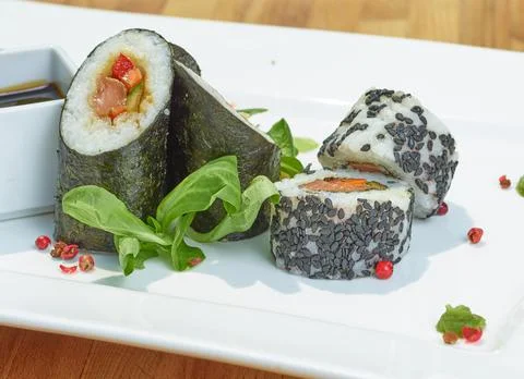Sushi roll Stock Photos