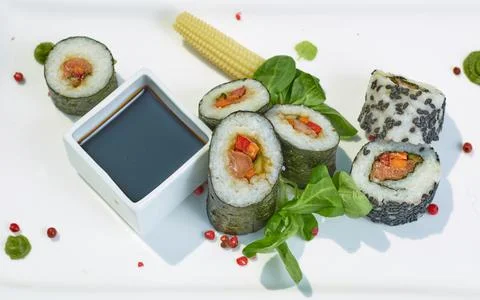 Sushi roll Stock Photos