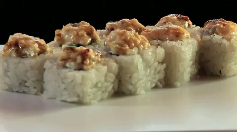 Sushi rolls Stock Footage 55707155