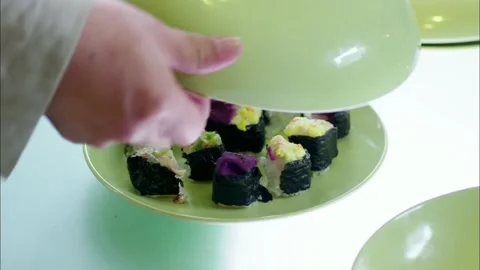Sushi rolls Video stock 235266207