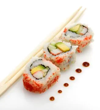 Sushi rolls Fotos Stock